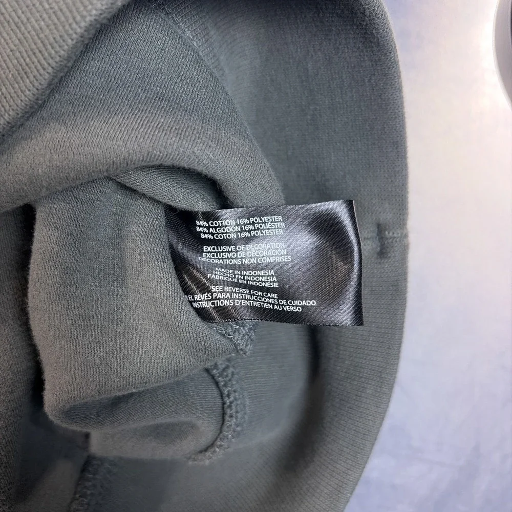 Banana Republic Mens XL Quarter Zip Pullover Sweatshirt Gray Mock Neck‎
